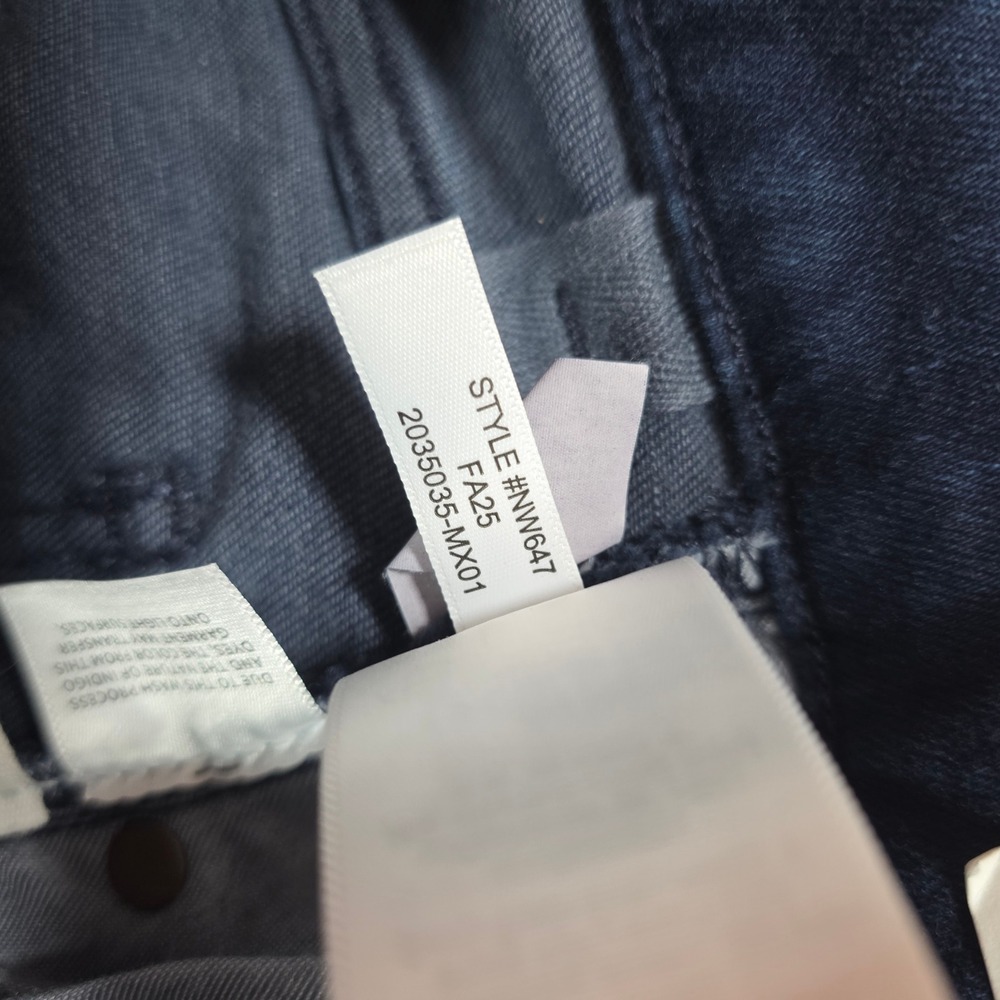 Madewell Women 26 Tall Kingston Wash Flared Wide Leg Cropped Jeans High Rise - Picture 11 of 13